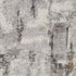 9' X 12' Ivory and Gray Abstract Non Skid Area Rug